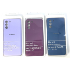 Чехол Silicone Cover на Samsung S21 Plus