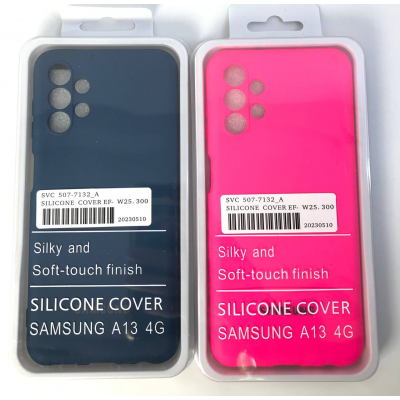 Чехол Silicone Cover на Samsung A13 (4G)