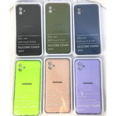 Чехол Silicone Cover на Samsung A04