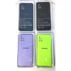 Чехол Silicone Cover на Samsung A51 (4G)