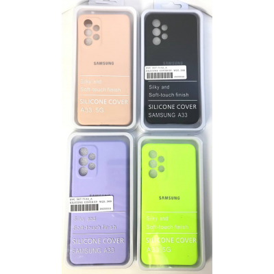 Чехол Silicone Cover на Samsung A33