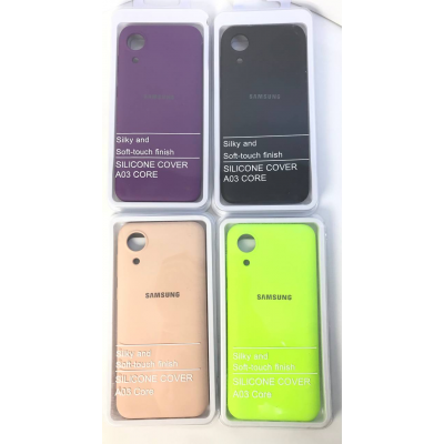 Чехол Silicone Cover на Samsung A03 Core