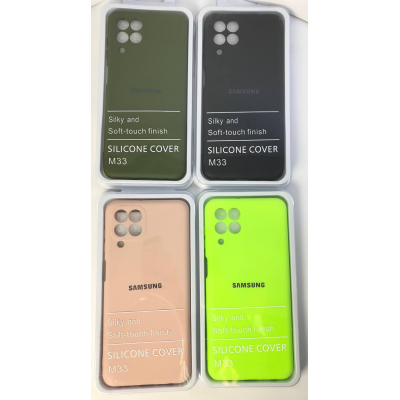 Чехол Silicone Cover на Samsung M33