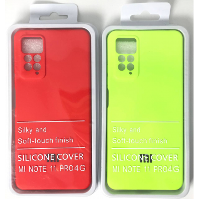 Чехол Silicone Cover на Mi Note 11 Pro (4G)