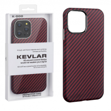 Чехол карбоновый K-DOO MAG KEVLAR с MagSafe для iPhone 14 PRO MAX