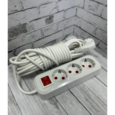 Сетевой фильтр RLFR U303 3м (с переключателем)