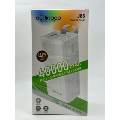 Power Bank 40000mAh oudiobop J86