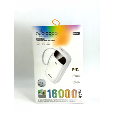 Power Bank 16000mAh oudiobop OP-260