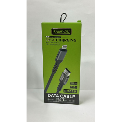 Кабель lightning SAINYOU LC-025 (3.4A)