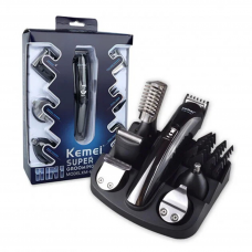 машина для бороды с насадками Kemei KM-600