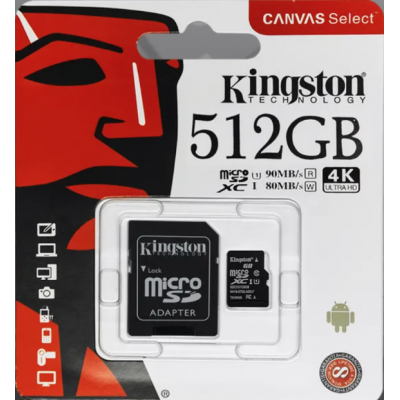 08. KINGSTON Memory Card micro (512G)