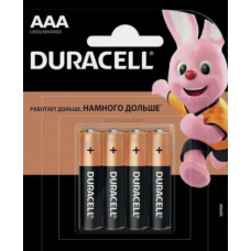 Батарейки Duracell ААA (4шт)