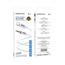 Кабель AUX Borofone BL20 Type-C