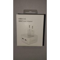 Power adapter Type-C+Type-C 50W