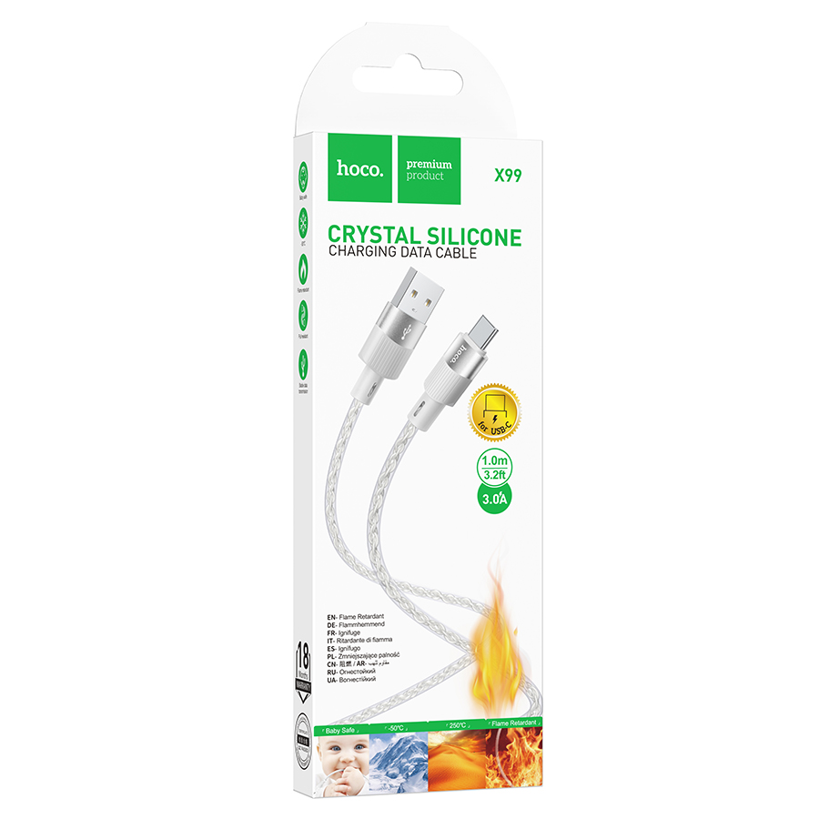 Кабель Type-C HOCO X99 Кабель Type-C HOCO X99