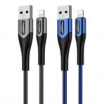 Кабель Lightning KAKUSIGA KSC-724 (Син./Черн.)