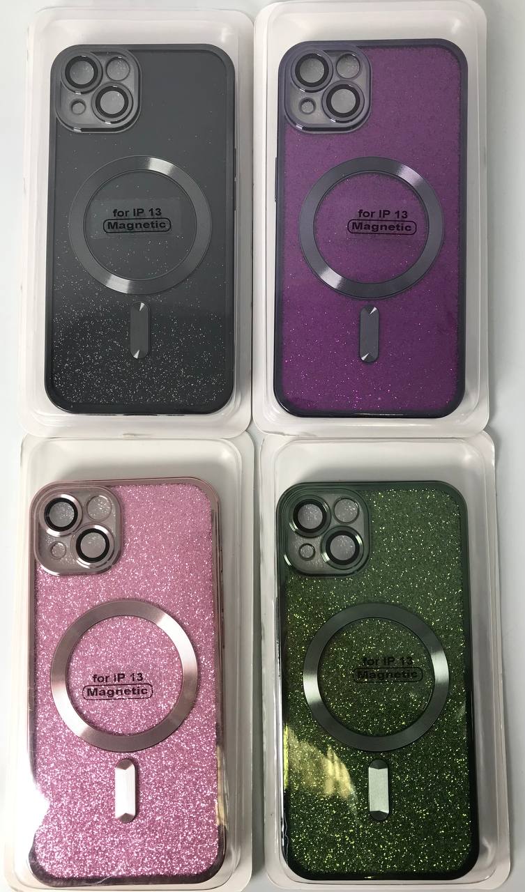 Чехол Magnetic блестящий на Iphone 13 Чехол Magnetic блестящий на Iphone 13
