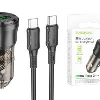 АЗУ Borofone BZ25 Type-C to Type-C