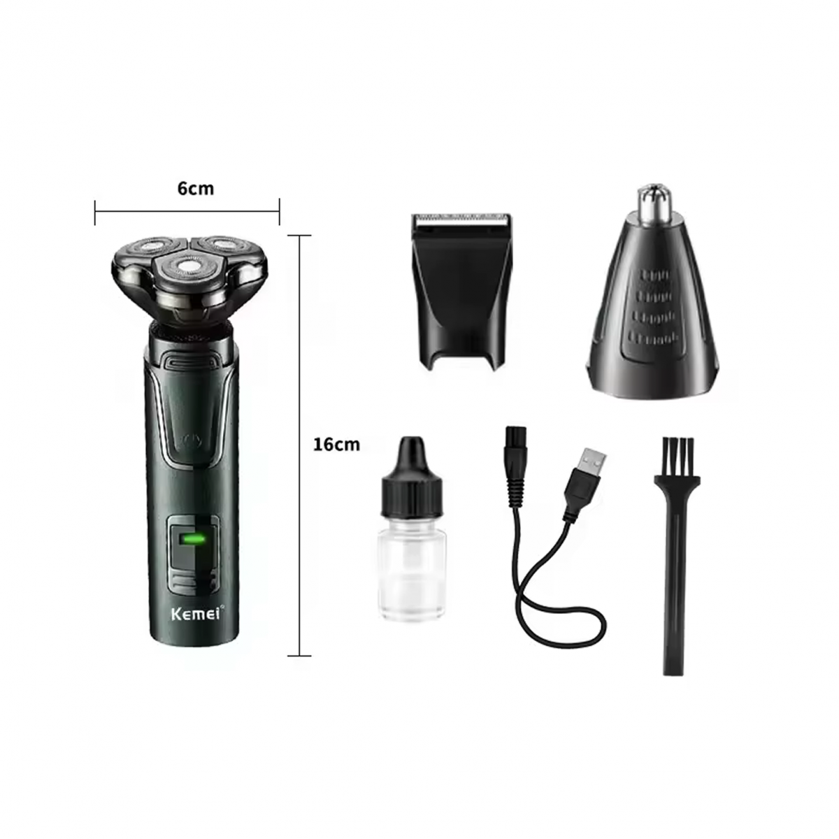 Машинка для бороды Kemei KM-2808
