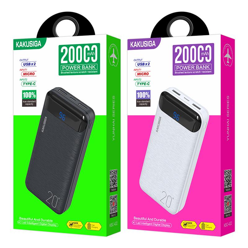 KAKU KSC-422 Power Bank 20000mah (Черн./Бел.) KAKU KSC-422 Power Bank 20000mah (Черн./Бел.)
