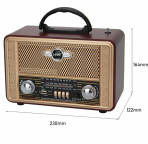 Портативная FM колонка NS-8098BT