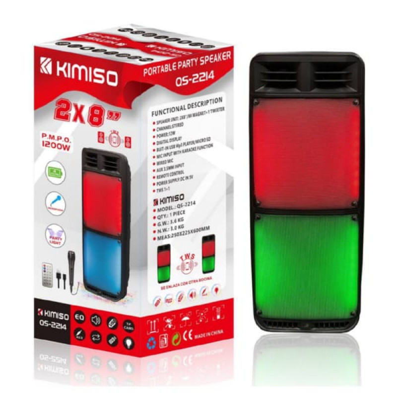 Акустическая колонка QS-2214 Акустическая колонка QS-2214