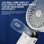 Портативный вентилятор Digital Handheld FAN N15