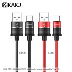 Кабель Type-C KAKUSIGA KSC-326 (Черн./Красн.)