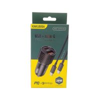 АЗУ KAKUSIGA KSC-678 (Type C - Type C) 38W (Черн.)