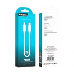 Кабель Type-C KAKUSIGA KSC-962(Type-C to Type-C) (Бел.)