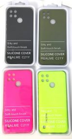 Чехол Silicone Cover на Realme C21Y