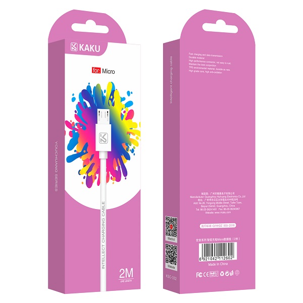 Кабель Micro KAKUSIGA KSC-332 (2m) (Бел.) Кабель Micro KAKUSIGA KSC-332 (2m) (Бел.)