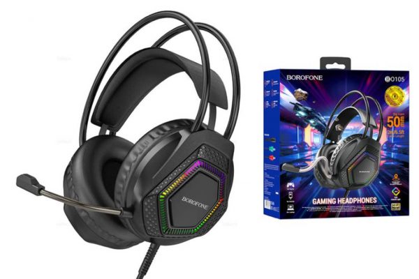 Беспроводные игровые наушники Borofone BO105 Беспроводные игровые наушники Borofone BO105