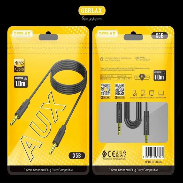 Кабель AUX Gerlax X5B Кабель AUX Gerlax X5B