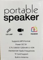 Oudiobop OP-567 BT (BLACK) Portable speaker