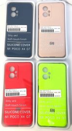 Чехол Silicone Cover на Mi Poco X4 GT