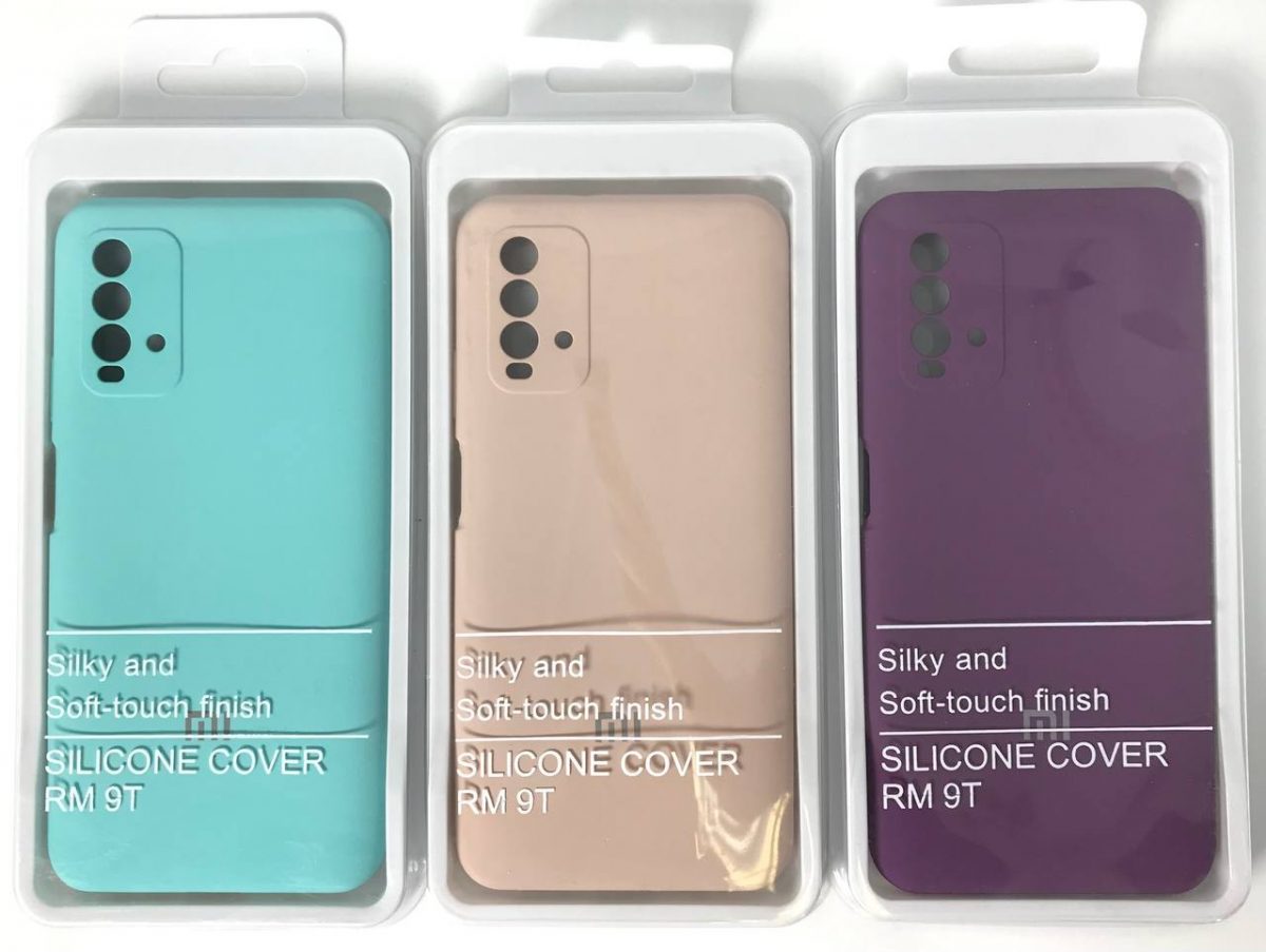 Чехол Silicone Cover на Redmi 9T