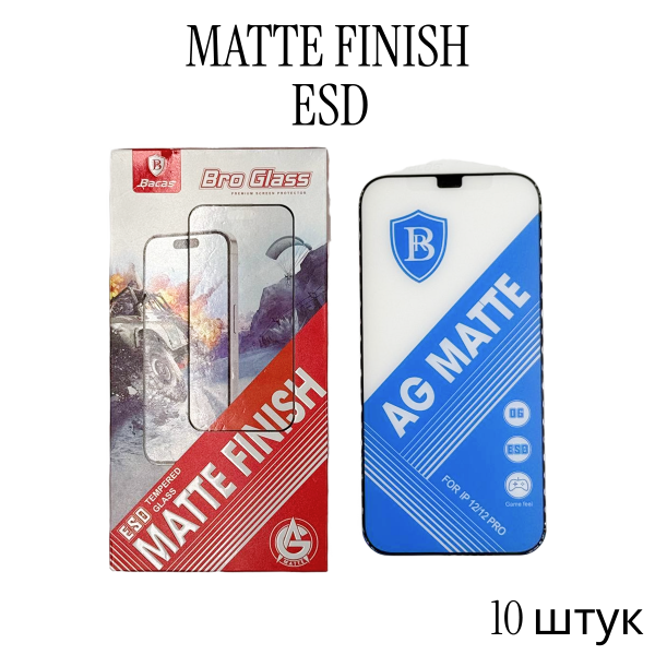 Защитное Стекло( ESD MATTE ) На 13/13Pro/14