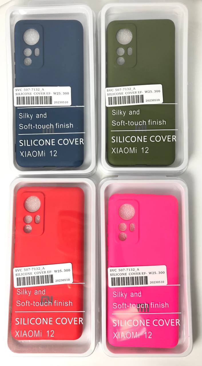 Чехол Silicone Cover на Xiaomi 12 Чехол Silicone Cover на Xiaomi 12