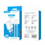 СЗУ KAKUSIGA KSC-547 + Lightning  (Type-C to Ligtning) (Бел.)