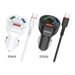 АЗУ KAKUSIGA KSC-493 + Type-C (Черн./Бел.)