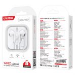 Проводные наушники KAKUSIGA KSC-697 (Lightning) (Бел.)