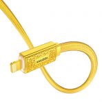 Кабель Lightning KAKUSIGA KSC-801 (Золото, Серебро)