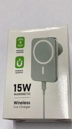 Держатель Magnetic 15W + car charger