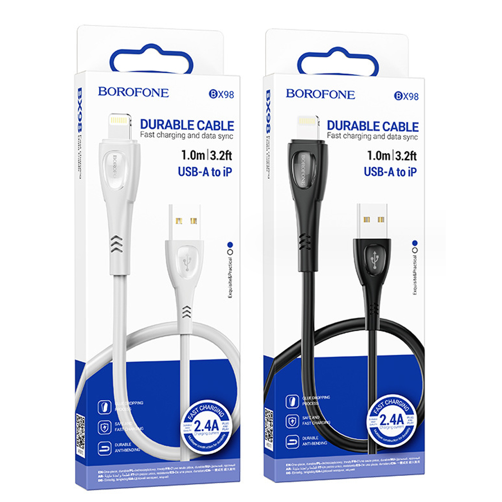 Кабель Borofone BX98 Lightning Кабель Borofone BX98 Lightning