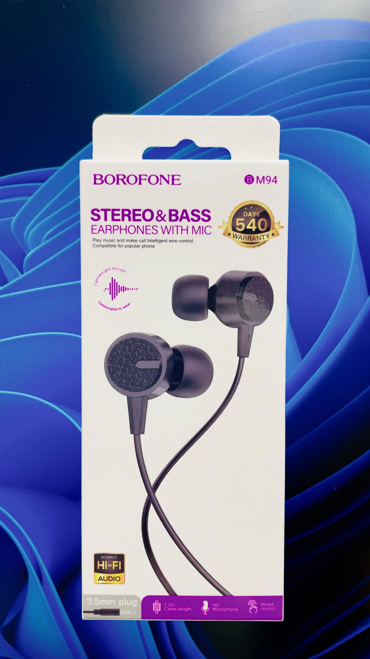 Проводные наушники Borofone BM94