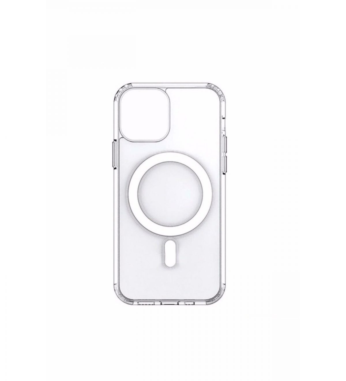 Чехол прозрачный MagSafe на Iphone 11