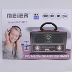 Портативная FM колонка M-111BT
