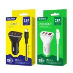 АЗУ KAKUSIGA KSC-529 + Type-C (Черн./Бел.)