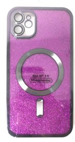 Чехол Magnetic блестящий на Iphone 11